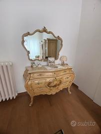 camera da letto stile barocco/rococò veneziano 