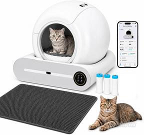 Lettiera Gatto Autopulente XXL 65L Automatica App