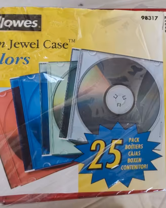 Confezione  di custodie slim CD / DVD