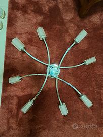 Lampadario  e faretti