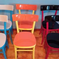 sedie vintage bar , negozio , casa e intenditori