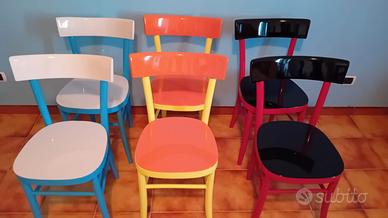 sedie vintage bar , negozio , casa e intenditori