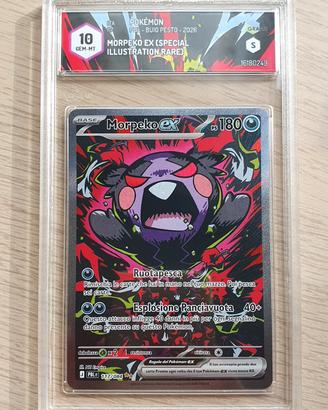 Morpeko EX 117/084 GRAAD 10 - Pokemon ITA
