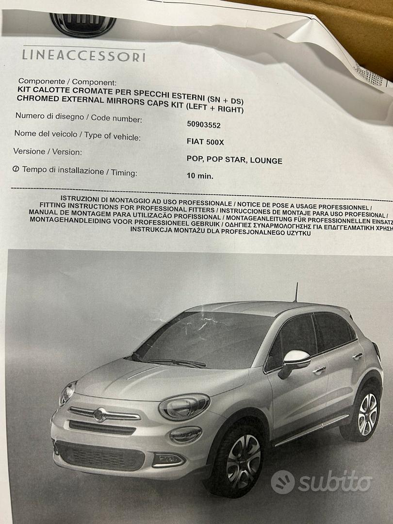 Calotte specchietti per Fiat 500X