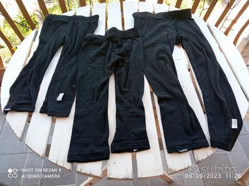 1° strato sci e pantaloni sci