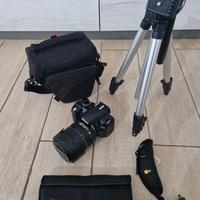 Nikon D3100 obbiettivo 18-105 + accessori