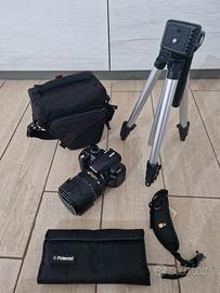 Nikon D3100 obbiettivo 18-105 + accessori