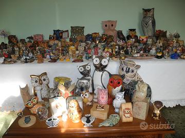 GRANDE COLLEZIONE DI GUFI