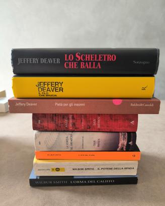 Libri a 3, 4, 5 euro. Deaver, Brown, Smith e altri