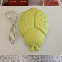 Lampada ikea bambini coccinella verde