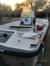 Barca, motore e carrello