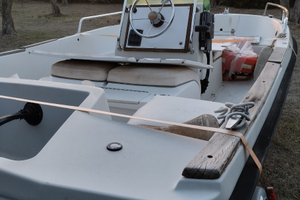 Barca, motore e carrello