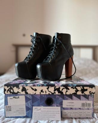 Jeffrey Campbell stivaletti donna con plateau