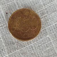 Moneta 50 centesimi Francesi 2001