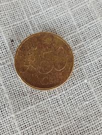 Moneta 50 centesimi Francesi 2001