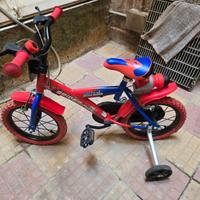 Bici bimbo spiderman