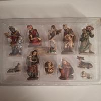 11 Statuine per presepe in resina h 5 cm  11 Statu