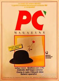Rivista vintage d'informatica "PC Magazine"