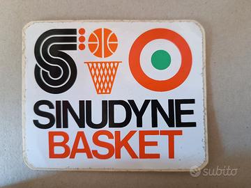 adesivo vintage basket sinudyne 