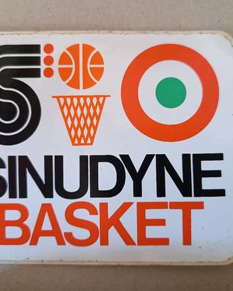 adesivo vintage basket sinudyne 
