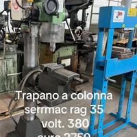 Trapano a colonna serrmac