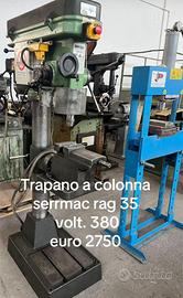 Trapano a colonna serrmac
