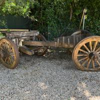 Carro agricolo romagnolo da collezione e museo