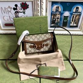 Borsa Gucci Horsebit 1955 Mini Box, Unisex