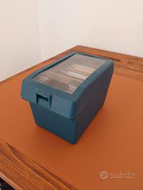 Floppy disk vari con apposita scatola contenitore