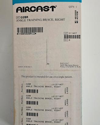 Tutore per caviglia Aircast Destro