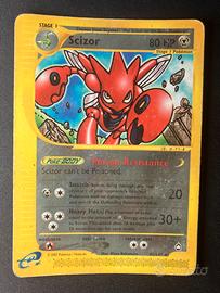 Carta Pokémon Scizor 32/147 – Aquapolis 2002 – Ing
