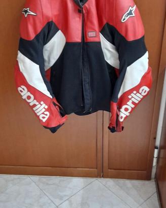 giacca moto pelle