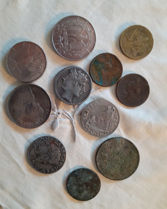 Lotto monete moneta lira lire