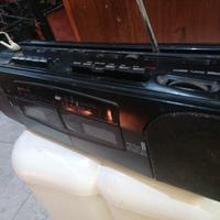 radio mangiacassette stereo Ben tenuto. lotto 271 