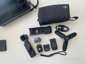 DJI OSMO POCKET 3 + DJI Mic2 + Acc. COMBO e altri