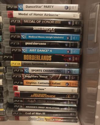 PS3 giochi vari usati