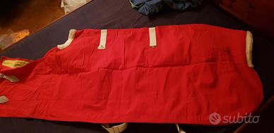 Coperta copertura per cavallo maneggio col. rosso