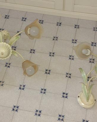 Lampadario +aplic per bagno