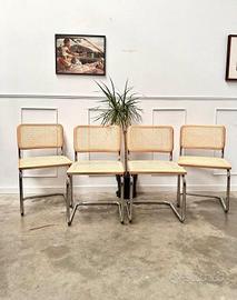 SET di 4 CESCA (PERFETTE) di MDF ITALIA Milano