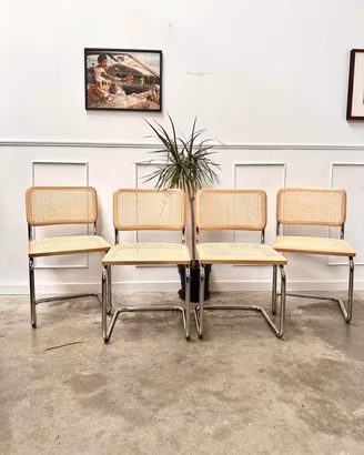 SET di 4 CESCA (PERFETTE) di MDF ITALIA Milano