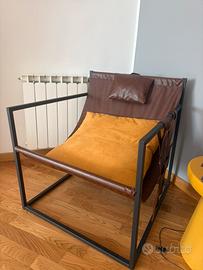 Poltrona lounge da interno/esterno