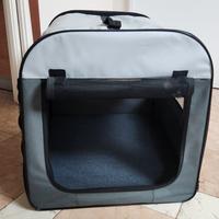 trasportino pieghevole per cani