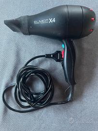 Asciugacapelli Elmot X4 compatto Tormalionic
