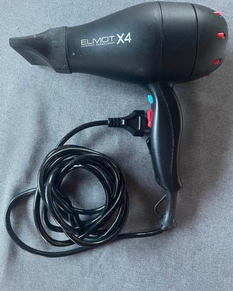 Asciugacapelli Elmot X4 compatto Tormalionic