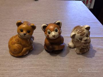 Leopardo panda cinese e tigre bianca thun club