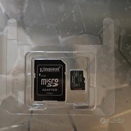 Scheda MicroSD KINGSTON 128gb