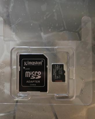 Scheda MicroSD KINGSTON 128gb