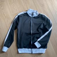 Felpa Zara taglia M nera e bianca