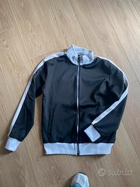 Felpa Zara taglia M nera e bianca