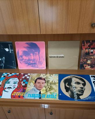 Lotto LP Fabrizio De Andrè Prima Stampa